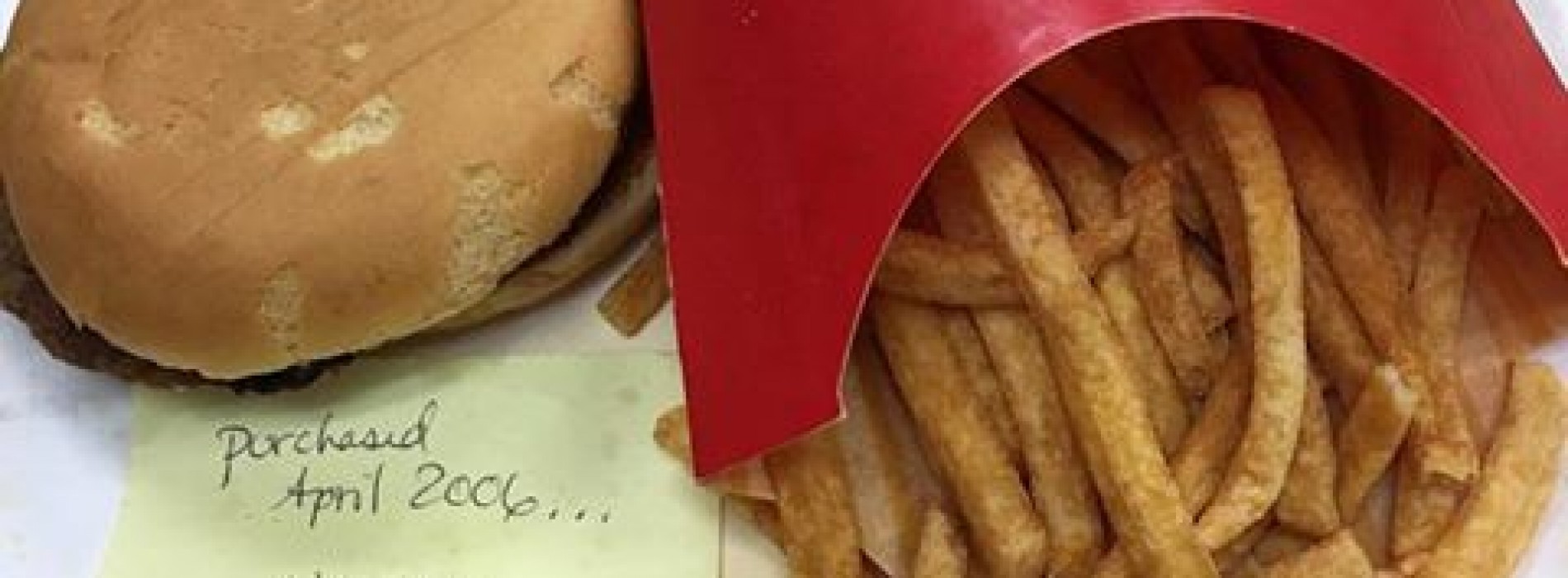 “Niet opeten!”: Zo ziet een maaltijd van McDonald’s er na 10 jaar uit