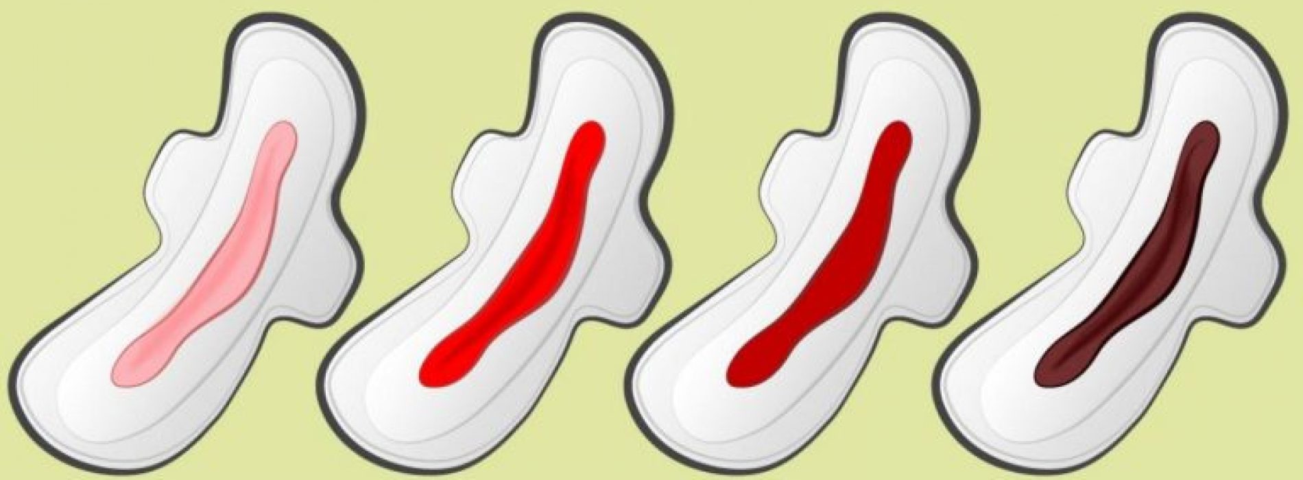 Wist jij dat de kleur van je menstruatiebloed kan wijzen op eventuele ziektes!