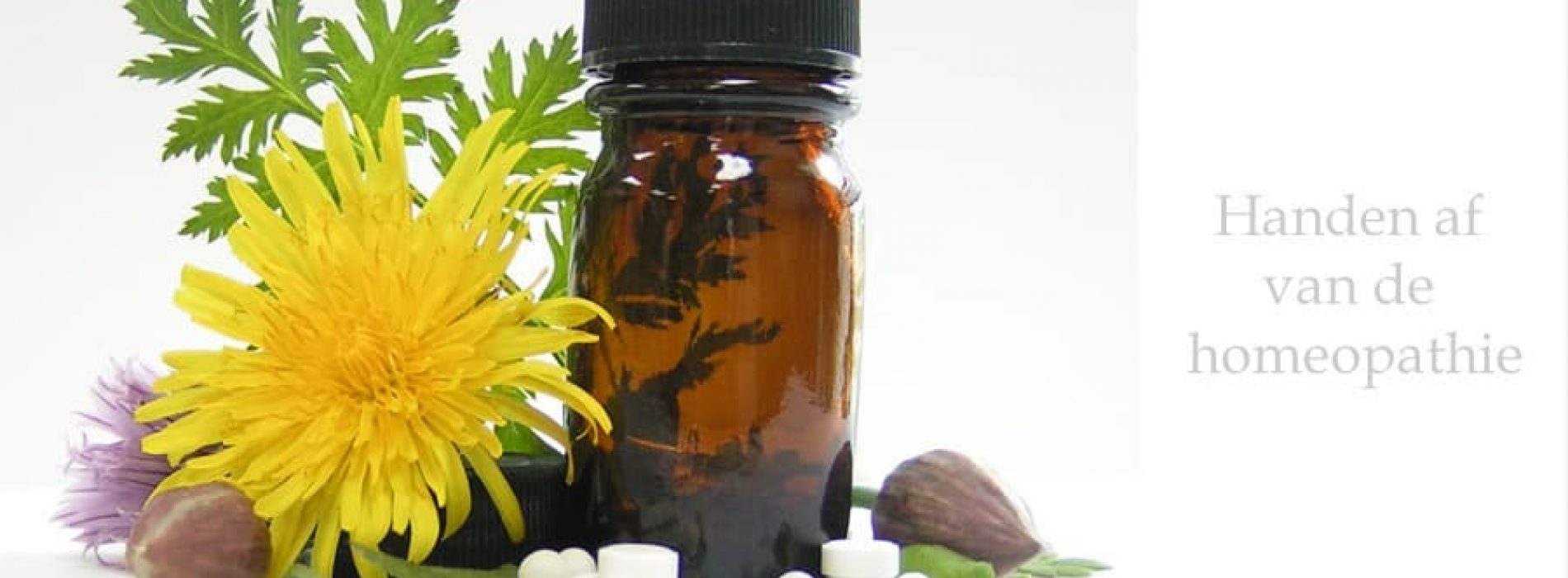 Handen af van de homeopathie