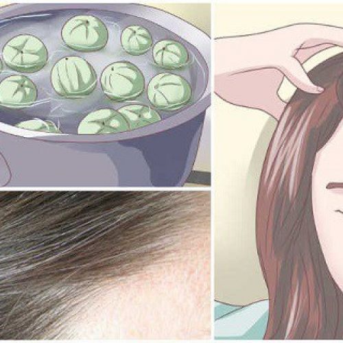 Laat dit wondermiddel 5 minuten in je haar zitten en je zal NOOIT last krijgen van grijze haren!