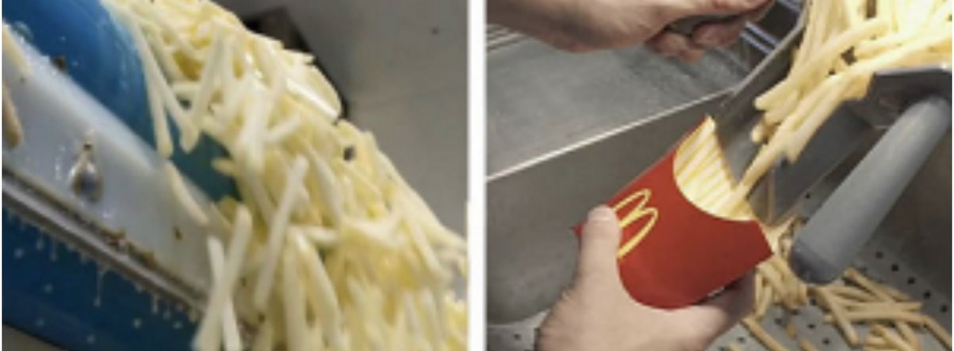 Dus zo worden de frietjes van de McDonalds gemaakt.. Ik sla voortaan over (VIDEO)