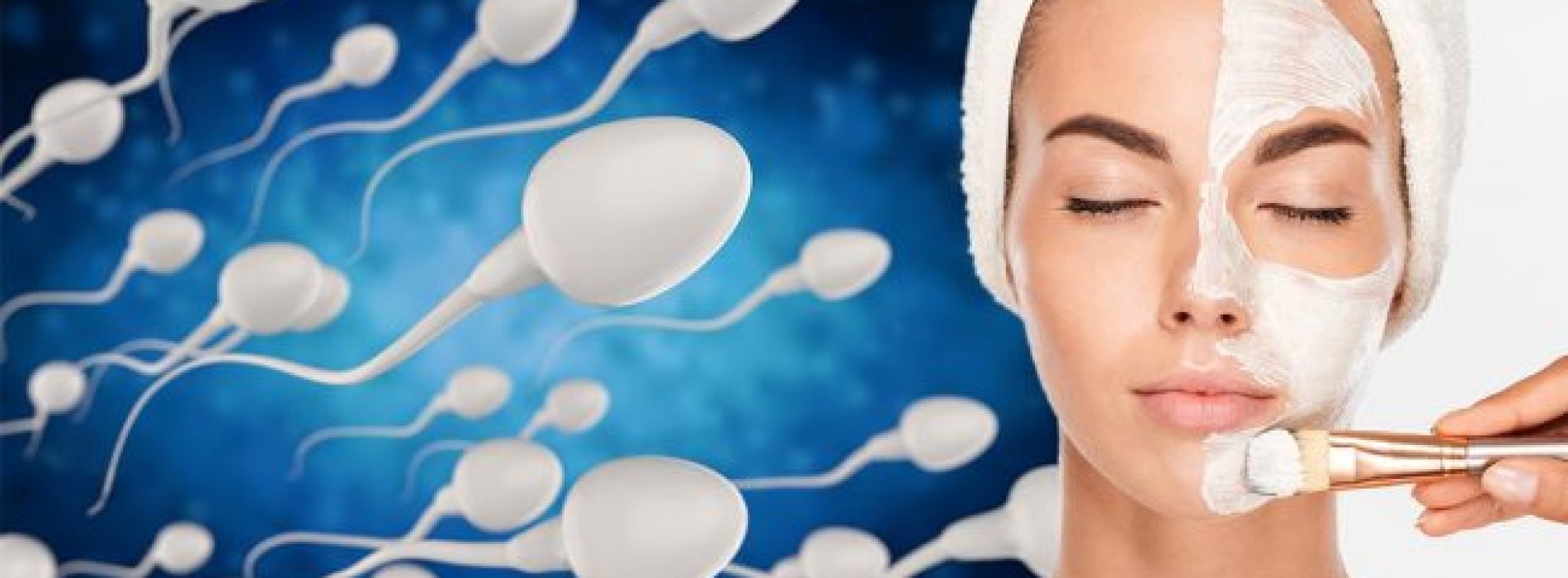 Sperma-gezichtsmaskers worden nu een ding, schoonheidsexpert zegt dat het veroudering kan vertragen