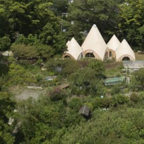 Dit Japanse boshuis is als iets uit een sprookje